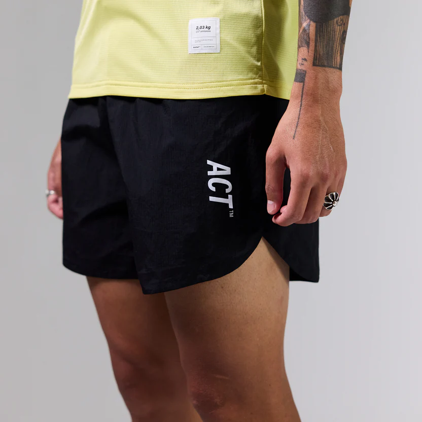ACT Running ShellLight Classic Running Short - Black - Image 3