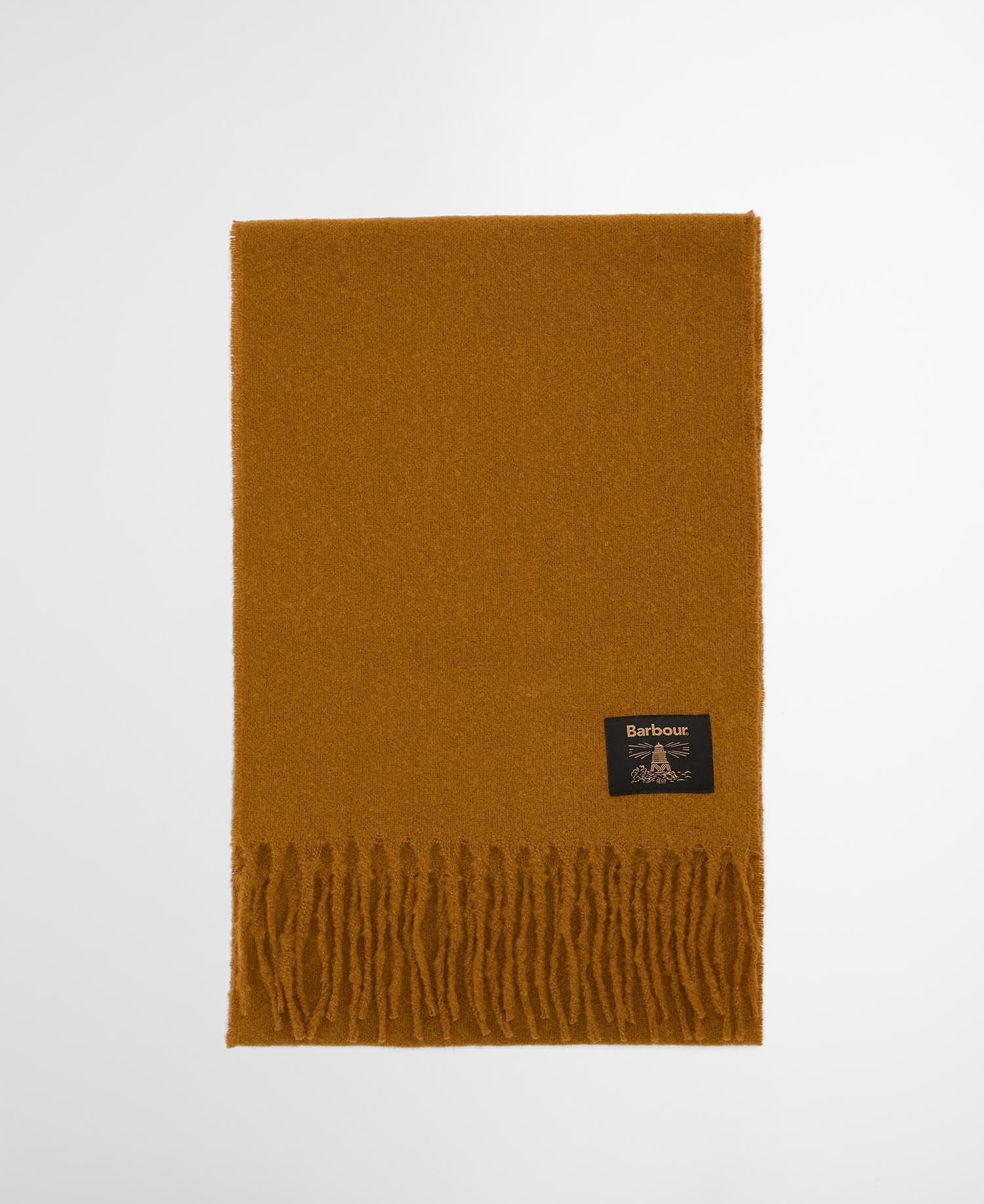 Barbour Brandy Boucle Scarf - Bronze Brown - Image 4