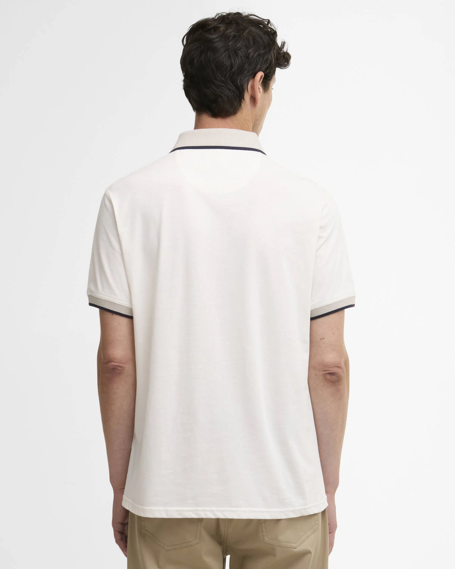 Barbour Cornsay Polo - Whisper White - Image 3