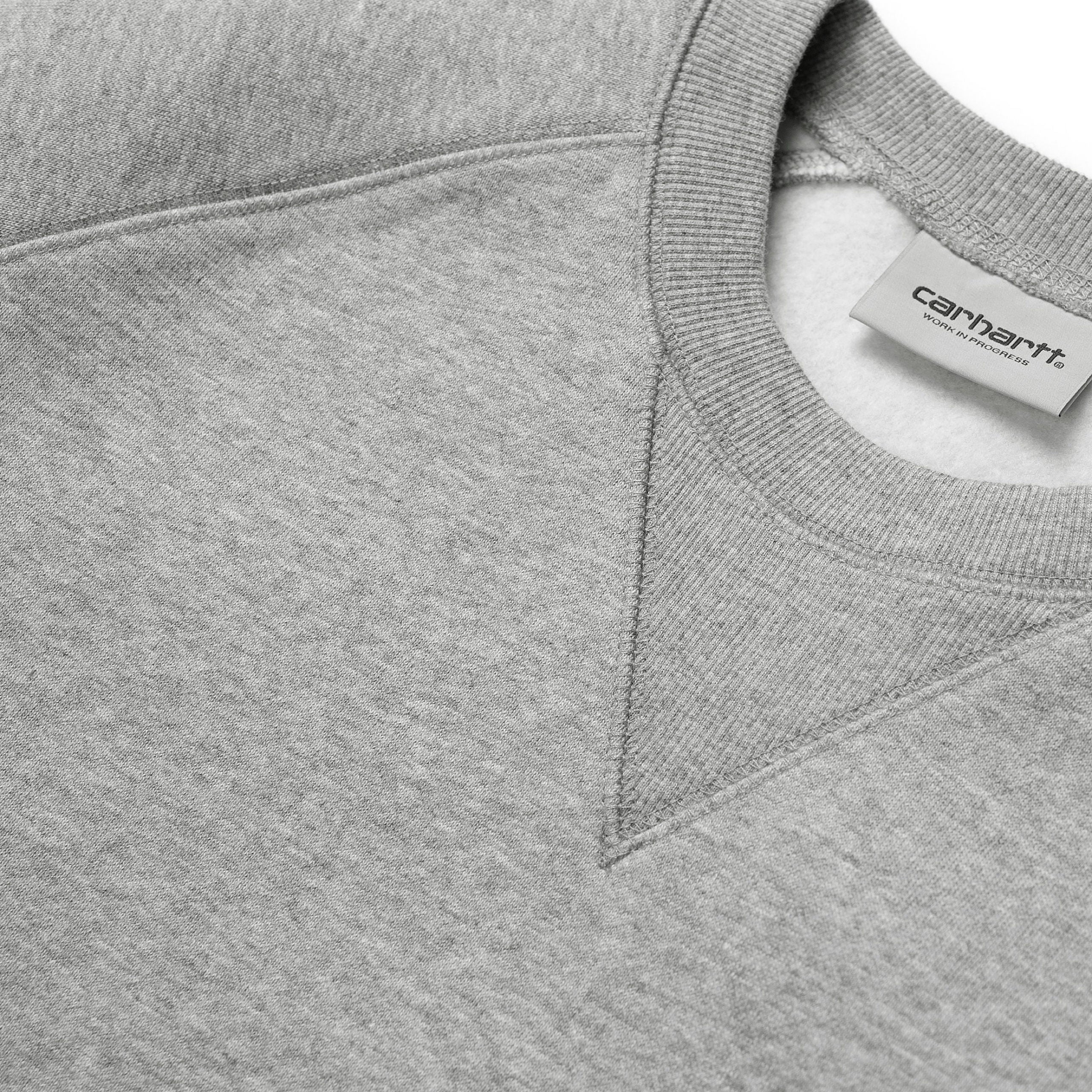 Carhartt WIP Chase Sweatshirt - Grey Heather - Image 3