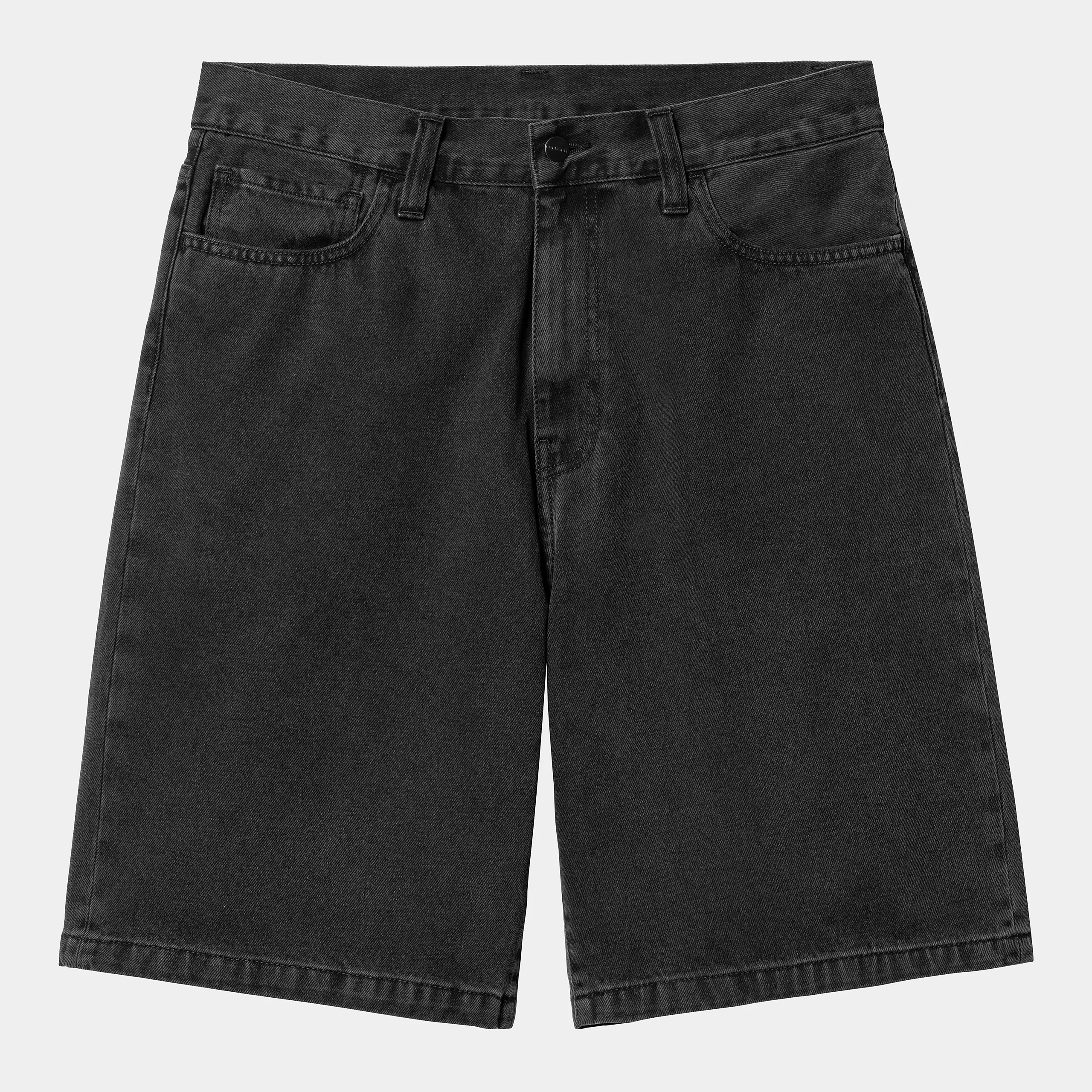 Carhartt WIP Landon Short - Black (Stone Washed) - Image 6
