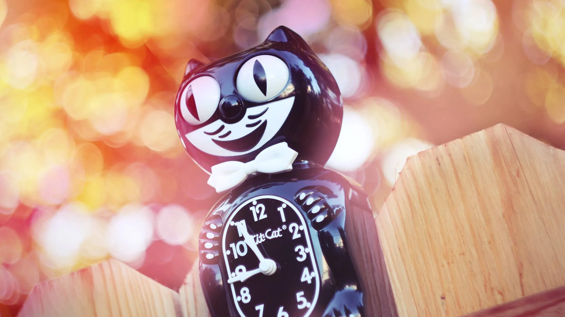 Kit-Cat Clocks - Classic Black Kit Cat Klock - Image 6