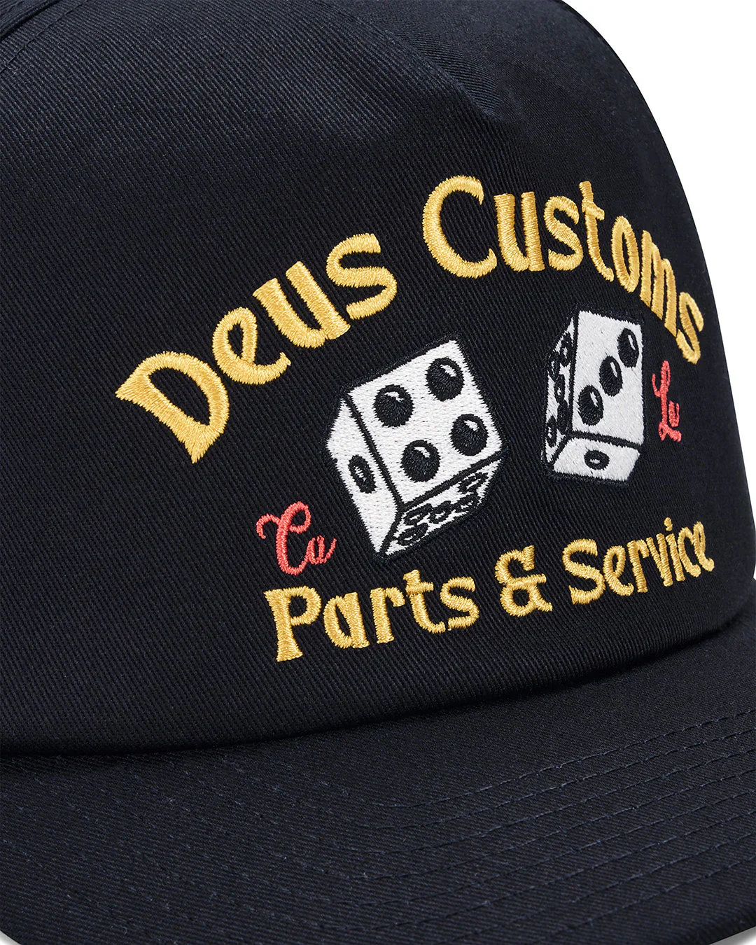 Deus Ex Machina Knuckles Cap - Black - Image 5