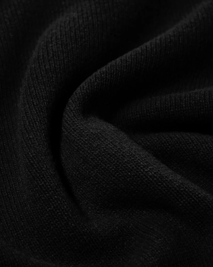 Edwin Mars Polo Cardigan - Black - Image 3