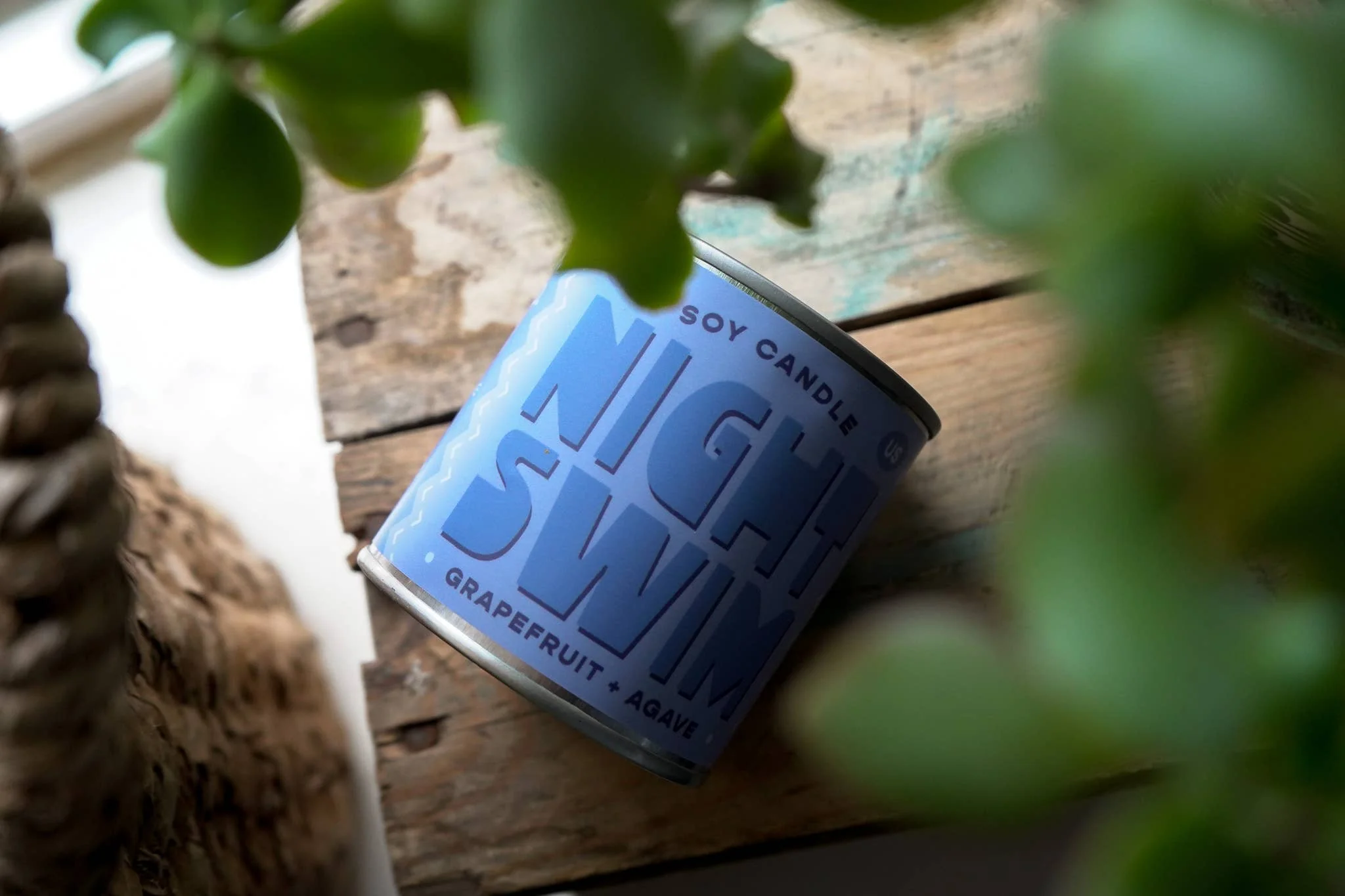 Ambush Candle Co. Night Swim | Grapefruit + Agave 8oz Soy Candle - Image 4