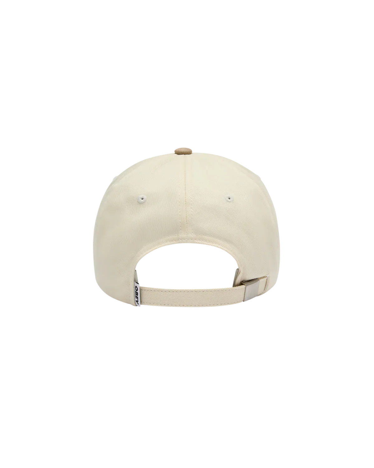 OBEY Design Studios 5 Panel Cap - Pale Khaki Multi - Image 2