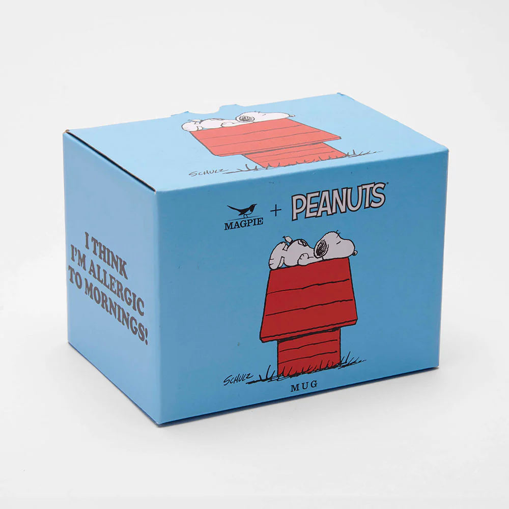 Peanuts Snoopy Mug - Allergic to Mornings - Image 3