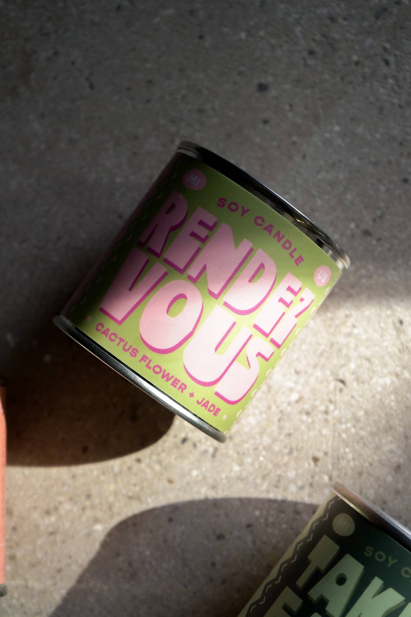 Ambush Candle Co. Rendezvous | Cactus Flower + Jade 8oz Soy Candle - Image 5