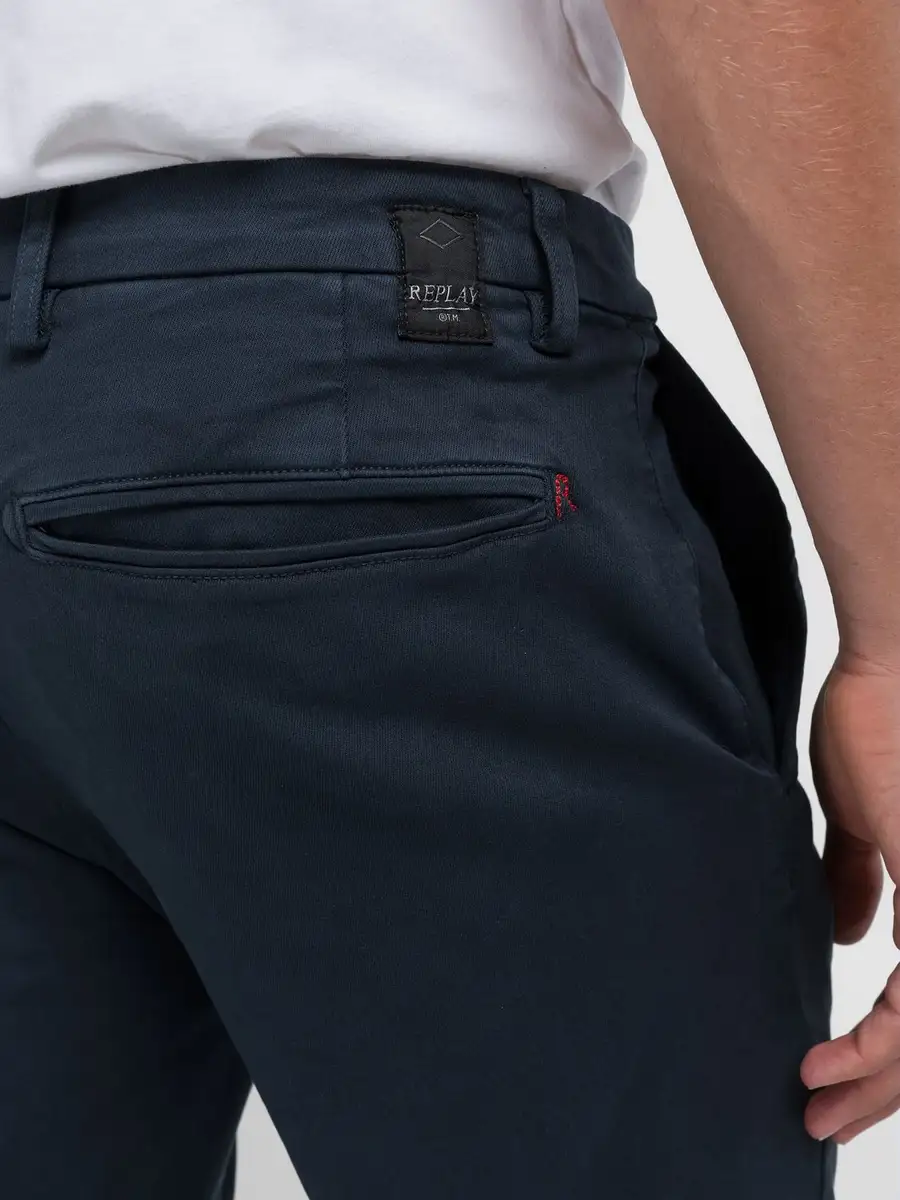 Replay Hyperflex Benni Chino - Navy - Image 3